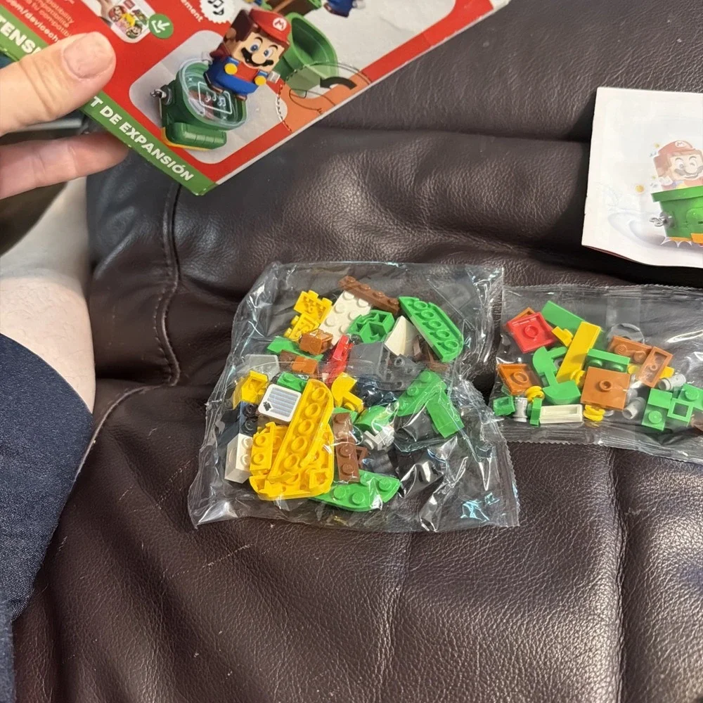 LEGO Super Mario: Goomba's Shoe Expansion Set (71404) Open Box Sealed Legos